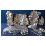 9 Asst. Cake Molds Includes Tweety Bird
