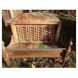 Antique Superior Mfg. Radiant Fire Gas Heater