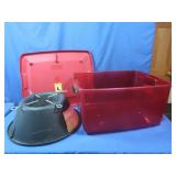 Plastic Christmas Tree Stand&Tote