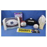 Collectible Footballs,Baseball,Basketball&more