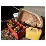 Full 5 Gal Diesel Can,Partial