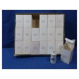 Porcelain "The Spice Carousel" Spice Jars,18-all