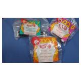 McDonalds Happy Meals Boxes some w/Beanie
