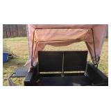 Adj. Patio Loveseat Bench