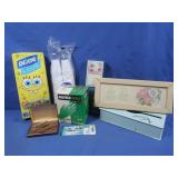 Tissue Holder,Dixie Cups,Latex Gloves&more