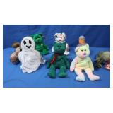 8 Ty Bean Bag Animals