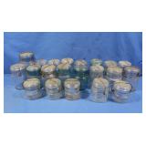 Vintage Mason Jars(qt,pint,half pint)