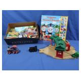 Thomas Tank Playset,Puzzle&Book
