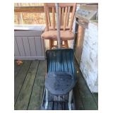 Wood Stools(needs refinished),sm Stool