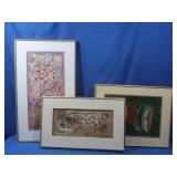 3 Framed Pics