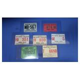 6 Vintage OH Hunting Licenses