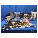 Pgh Penguins Lot(Banners,Bobbleheads&more)