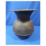 Brass Spitoon 10"H
