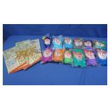 12 McDonalds "Ty" Toys-all NIP&more