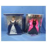 Barbie Happy Holidays 1998-NIP&Barbie Milennium