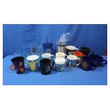 Asst of Coffee Mugs&Drinking Glasses