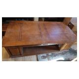 Wooden Coffee Table w/removeable top,Scratches