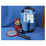 Everest Sleeping Bag-NWT,Travel Hammocks-NIB,Bug