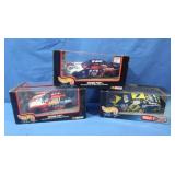 3 Hot Wheels Nascar Die Cast Models,1990