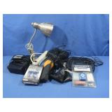 Digital clock,Desk Lamp,Flashlight&more