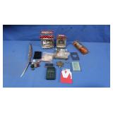 Misc Nascar Ornaments,Flag&Star Pins&more