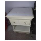 Wood Nightstand 20x16x24"H