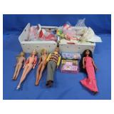 1963 Skipper Doll,2-1966 Barbie Dolls,1968 KenDoll