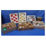 Christmas Ornaments,some Glass,some Vintage&more