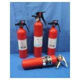 4 Fire Extinguishers