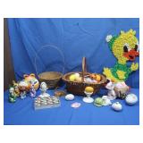 Easter Dï¿½cor(incl Popcorn Chick,Ceramic