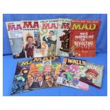 MAD Magazines(1960,1961&1963),MAD Paperback&Wally