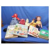 Toy Lot-Dolls,stuffed animals&more