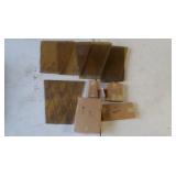 8 Outdoor Light Glass Panels&Ink Stampers