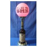 Canadian Club Whiskey Bottle Lamp