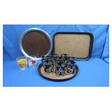 Vintage Libbey Gold Coin Cocktail