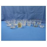 Variety of Small Glasses