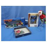 Various Figures on Bikes