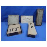 Vintage Flash Cards&Vintage Booklet