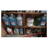 Contents of Shelves-Washer Fluid&more