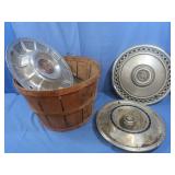 Assortment of Hubcaps