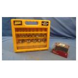 16 Pc. Fastener Bit Set,NIB 3 pc Router Bits