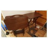 TV Trays w/Stand,4 Trays 24x16x28"H Each