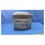 Vintage Style Storage Ottoman