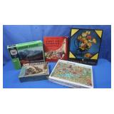 4 Jigsaw Puzzles(some Vintage)&Rudyard Kipling