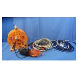 Extension Cord on Reel,Work light,Jumper