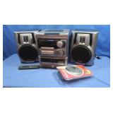 Aiwa CX-NA202 Digital Audio System w/2