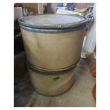 2 Lock-Rim Drums-24"x14"H
