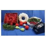 Christmas Dï¿½cor-Garland,Holly,Ceramic