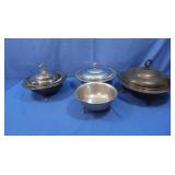 Vintage Steiff Pewter Bowl,Vintage Sheridan Silver