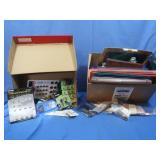 Misc Lot-Folders,electric components,sm